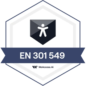 EN 301 549 badge